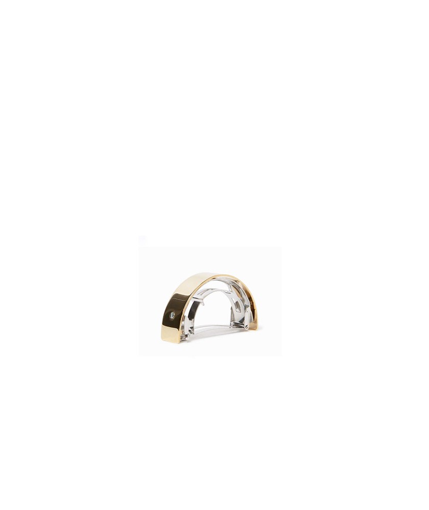 Ponytail hair barrette 046 made in France Color gold