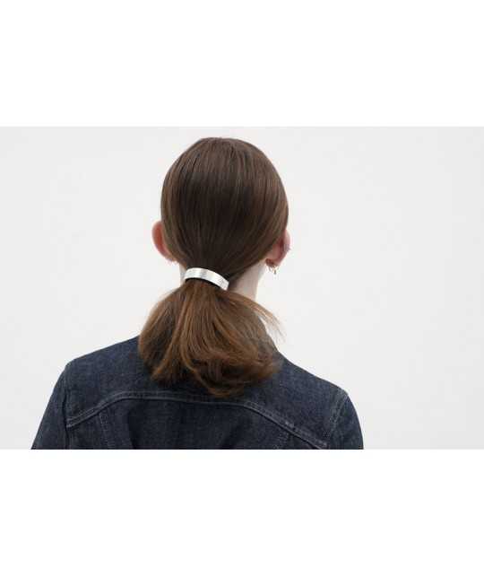 hairpin ponytail with short hair